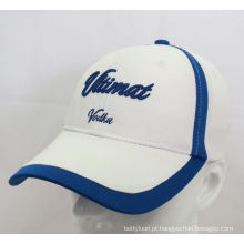 Promoção boné de beisebol cap Woven com alça de contraste decorado (WB-080055)